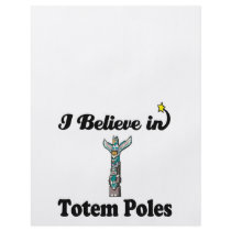 i believe in totem poles full color flyer