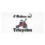 i believe in tricycles custom photo card