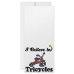 i believe in tricycles rack cards
