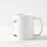 i believe in tube socks coffee mug