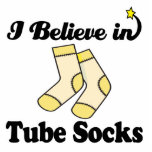 i believe in tube socks photo sculptures