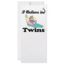 i believe in twins rack card design