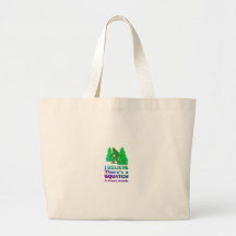 I believe there's a SQUATCH in these woods Canvas Bags