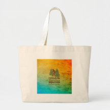 I believe there's a SQUATCH in these woods Canvas Bag