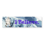 I Believe Yeti Bumper Sticker bumper stickers
