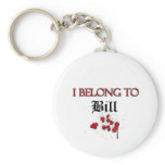 I Belong to Bill keychains