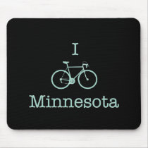 I Bike Minnesota (Award Winner!) Mousepad