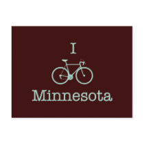 I Bike Minnesota Postcard