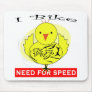 I Bike Mouse Pads
