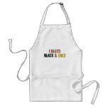 i bleed black and gold aprons