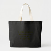 I BLEED BLACK AND GOLD BAG