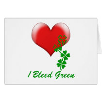 I Bleed Green (1) Cards