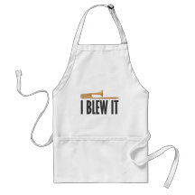 I Blew It Trombone Aprons