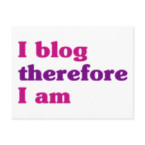 I Blog Therefore I Am