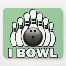 I BOWL MOUSE PADS