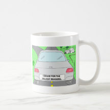 I Brake For...Funny Cartoon Gifts & Collectibles Coffee Mugs