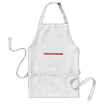 I Brake For Garage Sales Apron