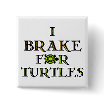 I Brake For Turtles 1 Pins