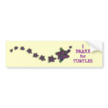 I Brake for Turtles Bumper Sticker bumper stickers