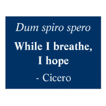 I Breathe Post Card