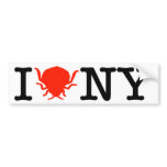 I Bug New York bumper stickers