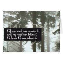 I Can Achieve Motivational Card