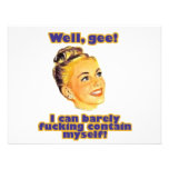 I can barely contain myself! personalized announcements