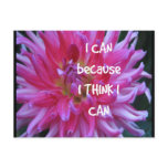 I Can Because I Think I Can postcards