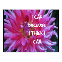 I Can Because I Think I Can Postcards