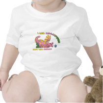 I can RAWR, Just Like Mummy cute baby dragon girl T-shirt