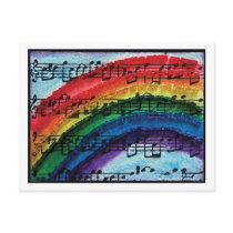 I Can Sing A Rainbow Post Cards