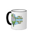 I Can Talk Quaker Parakeet Mug