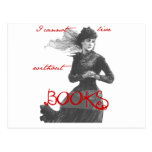 I Cannot Live Without Books Postcards