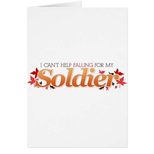 I Can't Help Falling For My Soldier Cards
