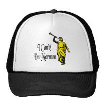 I Can't, I'm Mormon Mesh Hat