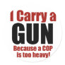 I Carry a Gun Sticker