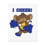 I Cheer Blue and Gold Tshirts and Gifts Post Card