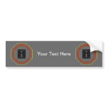 I Ching Hexagram 21 Shih Ho "Biting Through" bumper stickers