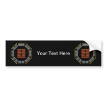 I Ching Hexagram 21 Shih Ho "Biting Through" Bumper Sticker
