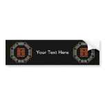 I Ching Hexagram 21 Shih Ho "Biting Through" bumper stickers