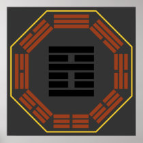 I Ching Hexagram 21 Shih Ho "Biting Through" Poster
