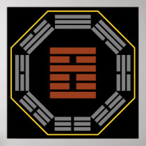 I Ching Hexagram 21 Shih Ho "Biting Through" Print