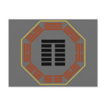 I Ching Hexagram 23 Po "Stripping" postcards