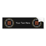 I Ching Hexagram 25 Wu Wang "Innocence" bumper stickers