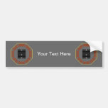 I Ching Hexagram 47 K'un "Oppression" Bumper Stickers