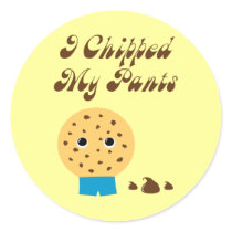 I Chipped My Pants Chocolate Chip Cookie