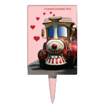 I Choo-Choose You Cake Pick