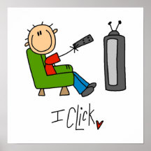 I Click TV Addict Poster