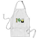 I Clover Beer Irish aprons