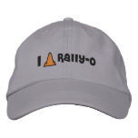 I (Cone) Rally-O Embroidered Hat embroidered hats